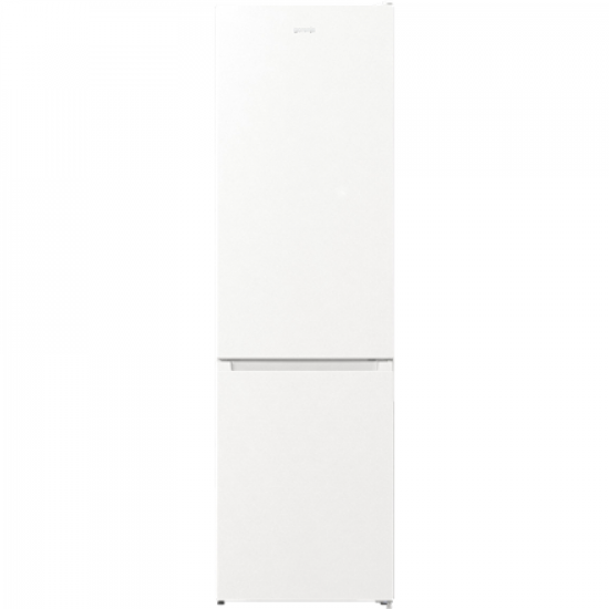Gorenje Refrigerator | NRK6202EW4 | Energy efficiency class E | Free standing | Combi | Height 200 cm | No Frost system | Fridge net capacity 235 L | Freezer net capacity 96 L | Display | 38 dB | White