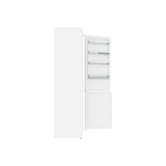 Gorenje Refrigerator | NRK6202EW4 | Energy efficiency class E | Free standing | Combi | Height 200 cm | No Frost system | Fridge net capacity 235 L | Freezer net capacity 96 L | Display | 38 dB | White