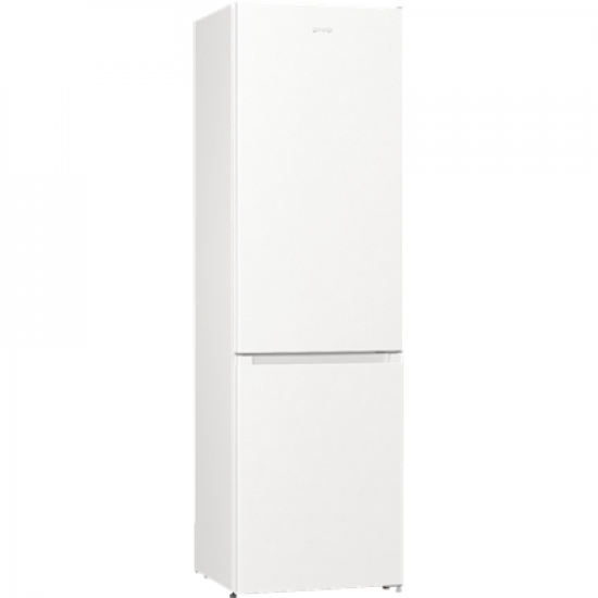 Gorenje Refrigerator | NRK6202EW4 | Energy efficiency class E | Free standing | Combi | Height 200 cm | No Frost system | Fridge net capacity 235 L | Freezer net capacity 96 L | Display | 38 dB | White