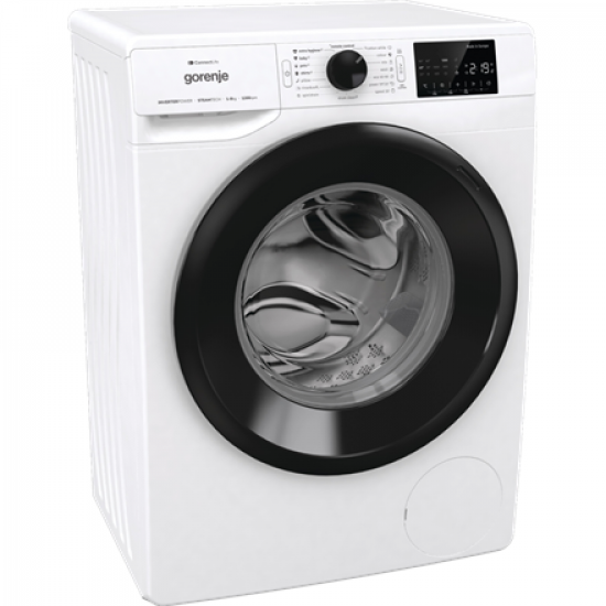 Gorenje Washing Machine | WPNEI82SBSWIFI | Energy efficiency class B | Front loading | Washing capacity 8 kg | 1200 RPM | Depth 47 cm | Width 60 cm | LED | Steam function | Wi-Fi