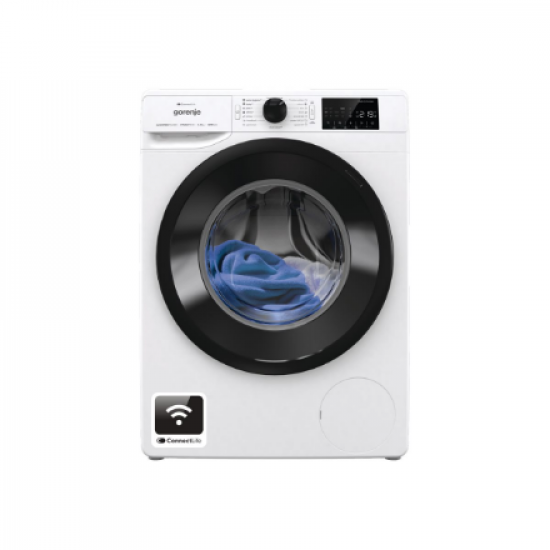 Gorenje Washing Machine | WPNEI82SBSWIFI | Energy efficiency class B | Front loading | Washing capacity 8 kg | 1200 RPM | Depth 47 cm | Width 60 cm | LED | Steam function | Wi-Fi