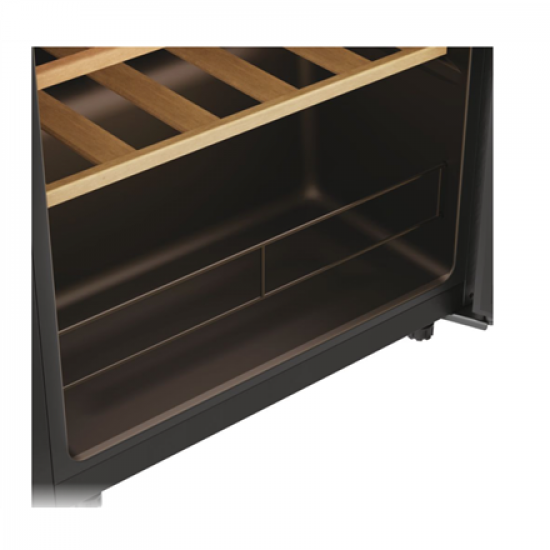 Candy | Wine Cooler | 438063 | Energy efficiency class G | Free standing | Bottles capacity 34 | Black