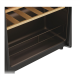 Candy | Wine Cooler | 438063 | Energy efficiency class G | Free standing | Bottles capacity 34 | Black