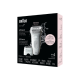 Braun Epilator | SE7-041 Silk épil 7 | Number of power levels 2 | Wet & Dry | White/Silver