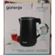 SALE OUT.  | Gorenje Kettle | K15DWBK | Electric | 2200 W | 1.5 L | Stainless steel | 360° rotational base | Black | DAMAGED PACKAGING, SCRATCHED
