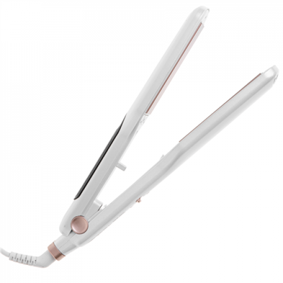 Adler Hair Straightener - Wide | AD 2325 | Ceramic heating system | Display LCD | Temperature (min) 150 °C | Temperature (max) 210 °C | Number of heating levels 7 | 120 W | White