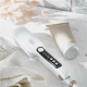 Adler Hair Straightener - Wide | AD 2325 | Ceramic heating system | Display LCD | Temperature (min) 150 °C | Temperature (max) 210 °C | Number of heating levels 7 | 120 W | White