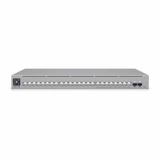 Ubiquiti Switch | USW-Pro-Max-24-PoE | Managed L3 | Rackmountable | SFP+ ports quantity 2 | Power over Ethernet (PoE) ports quantity 24 | PoE+ ports quantity 8 + 16 PoE++ | Power supply type AC/DC, internal, 450W