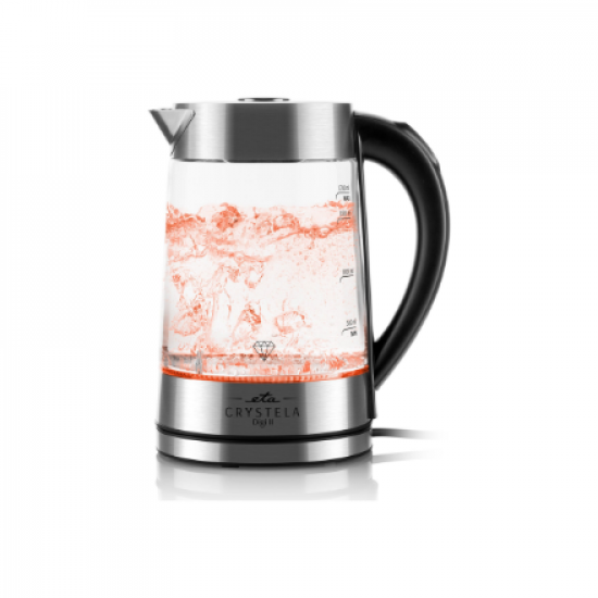 ETA Kettle | ETA515490000 CRYSTELA DIGI II | Electric | 2200 W | 1.7 L | Glass | 360° rotational base | Glass