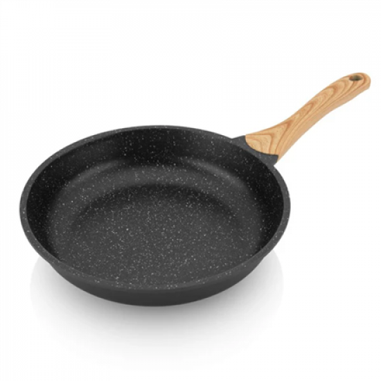 ETA | Pan | ETA692990000 TITANIUM II | Universal | Diameter 28 cm | Electric, induction, gas, glass ceramics | Suitable for induction hob | Fixed handle | Black