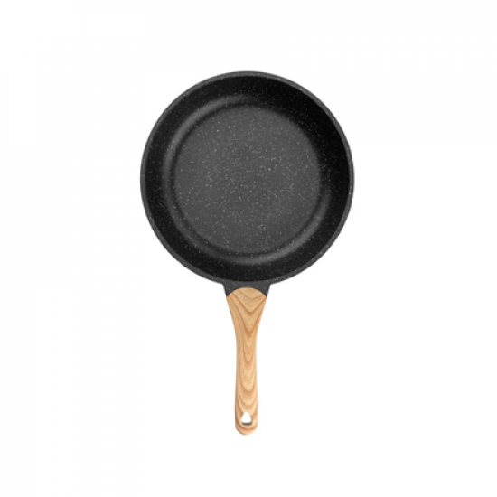 ETA | Pan | ETA692990000 TITANIUM II | Universal | Diameter 28 cm | Electric, induction, gas, glass ceramics | Suitable for induction hob | Fixed handle | Black