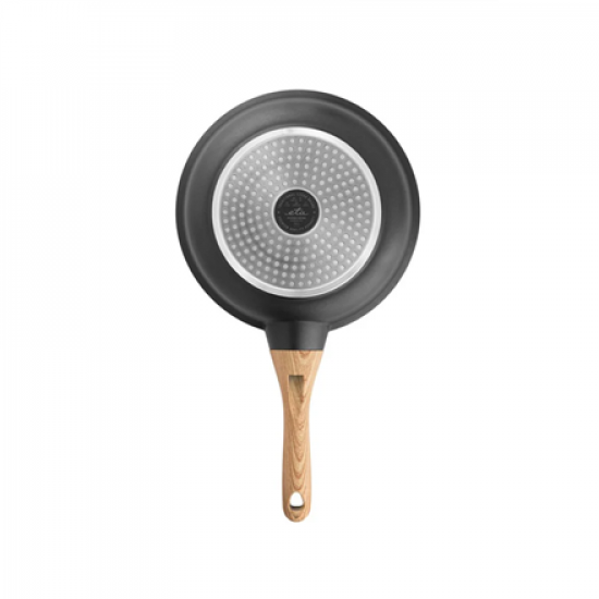 ETA | Pan | ETA692990000 TITANIUM II | Universal | Diameter 28 cm | Electric, induction, gas, glass ceramics | Suitable for induction hob | Fixed handle | Black