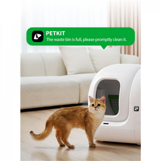PETKIT | Automatic Cat Litter Box | Pura MAX 2 | 480 x 480 x 520 cm | White