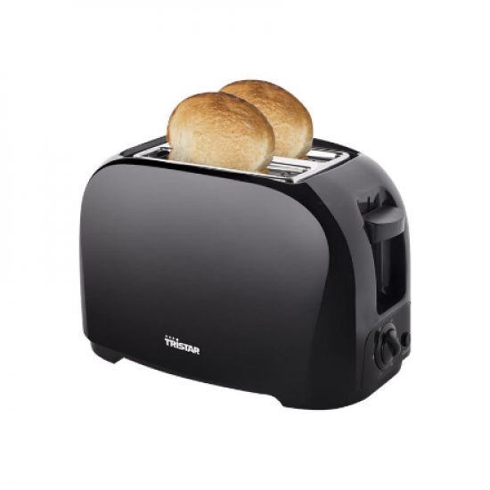 Tristar Toaster | BR-1025 | Number of slots 2 | Housing material Plastic | Black