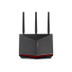 Wireless Wifi 7 Dual Band Gigabit Router | RT-BE86U | 802.11be | 6800 Mbit/s | Ethernet LAN (RJ-45) ports 5 | Mesh Support Yes | MU-MiMO No | 4G/5G | Antenna type External/Internal | 2
