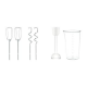 HAND MIXER HT461138 TEFAL