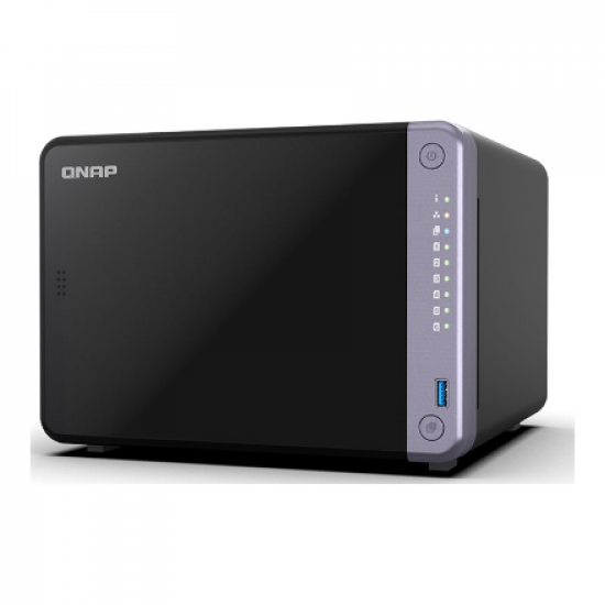 QNAP Cost-effective 6-bay 10GbE NAS | TS-632X-4G | Alpine | AL524 | Processor frequency 2 GHz | 4 GB | DDR4 SODIMM | 120W adapter (12VDC), 100-240VAC