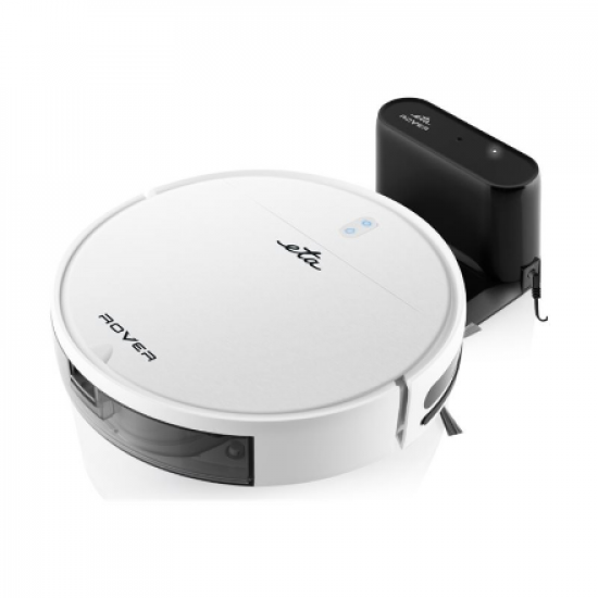 ETA Robot Vacuum Cleaner | ETA124890010 ROVER | Wet&Dry | Operating time (max) 110 min | Li-Ion | 2600 mAh | Dust capacity 0.2 L | White