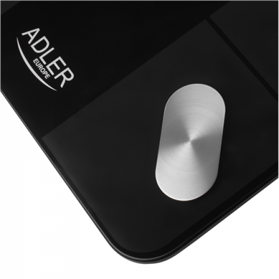 Adler | Smart Bathroom Scale | AD 8186b | Maximum weight (capacity) 180 kg | Accuracy 100 g | Body Mass Index (BMI) measuring | Black