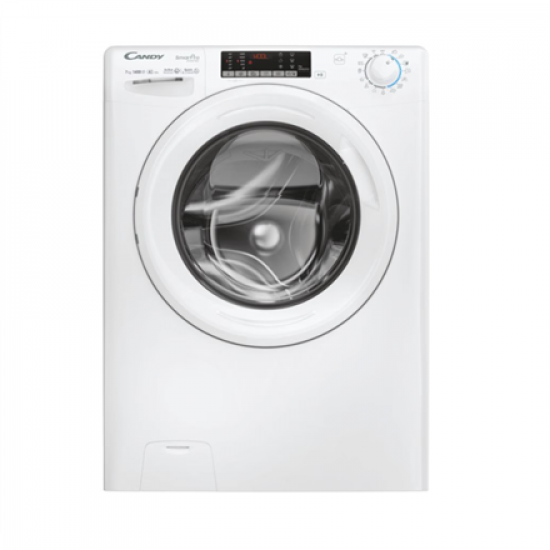 Candy | Washing Machine | CO 474TWM6/1-S | Energy efficiency class A | Front loading | Washing capacity 7 kg | 1400 RPM | Depth 49 cm | Width 60 cm | Digital | Wi-Fi | White