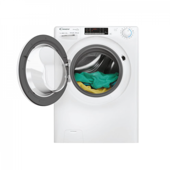 Candy | Washing Machine | CO 474TWM6/1-S | Energy efficiency class A | Front loading | Washing capacity 7 kg | 1400 RPM | Depth 49 cm | Width 60 cm | Digital | Wi-Fi | White