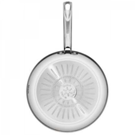 TEFAL | Frying Pan | B8170444 Intuition | Frying | Diameter 24 cm | Suitable for induction hob | Fixed handle | Black