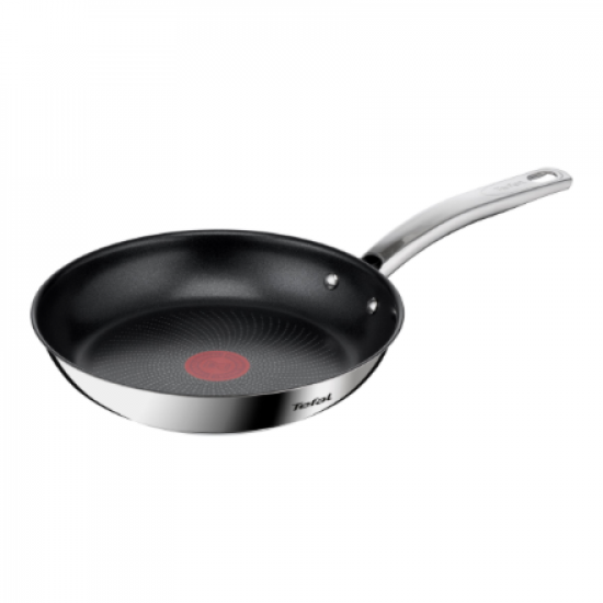 TEFAL | Frying Pan | B8170444 Intuition | Frying | Diameter 24 cm | Suitable for induction hob | Fixed handle | Black