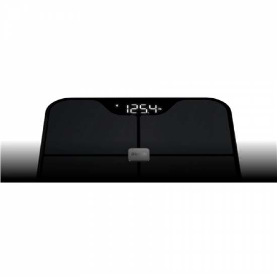 iHealth | Wireless Body Composition Scale | Nexus Pro | Maximum weight (capacity) 181 kg | Body Mass Index (BMI) measuring | Black