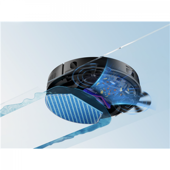 Midea Robot Vacuum Cleaner | M7 Evo | Dry | Lithium ion | 5200 mAh | Dust capacity 0.43 L | 8000 Pa | Black