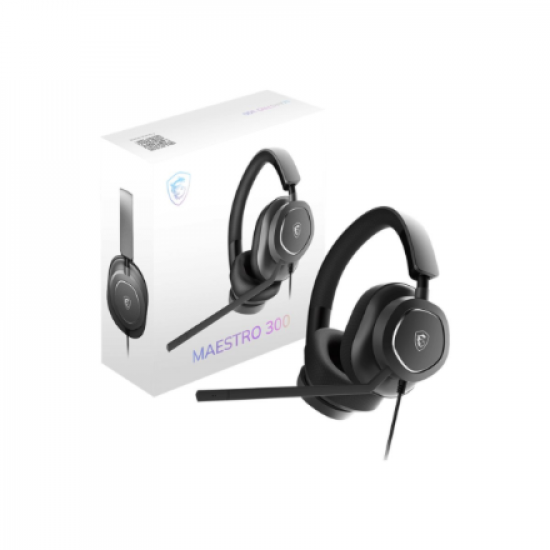 MSI Gaming Headset | MAESTRO 300 | Wired | Over-Ear | Noise canceling
