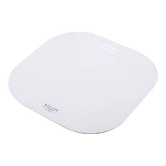 Adler Bathroom Scale | AD 8188 | Maximum weight (capacity) 180 kg | Accuracy 100 g | White