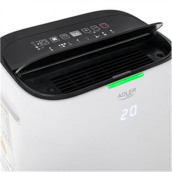 Adler | 2-in1 Air Dehumidifier and Air purifier | AD 7863 | Power 420 W | Suitable for rooms up to 140 m³ | Water tank capacity 6.5 L | White