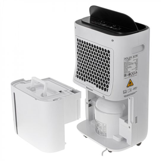 Adler | 2-in1 Air Dehumidifier and Air purifier | AD 7863 | Power 420 W | Suitable for rooms up to 140 m³ | Water tank capacity 6.5 L | White