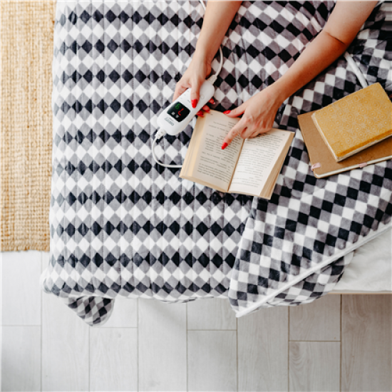 Camry | Electirc heating throw-blanket with timer | CR 7442 | Number of heating levels 7 | Number of persons 1 | Remote control | 120 W