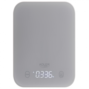 Adler Kitchen Scale | AD 3181g | Graduation 1 g | Display type LED | Grey