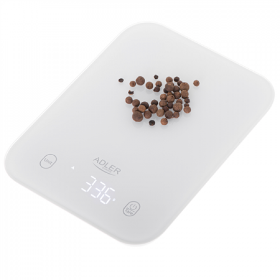 Adler Kitchen Scale | AD 3181w | Graduation 1 g | Display type LED | White