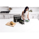 NINJA | Airfryer | AF451EU Foodi MAX Dual Zone | Power 2470 W | Capacity 9.5 L | Black