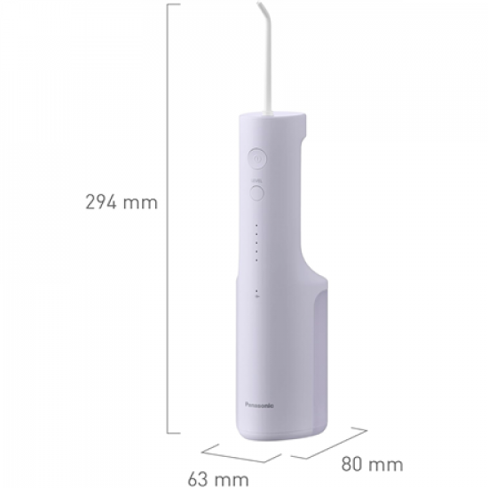 Panasonic Oral Irrigator | EW-DJ26-V303 | Cordless | 200 ml | Number of heads 2 | White