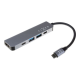 Fixed | 5-port USB-C HUB Mini for laptops and tablets | FIXHU-MN-GR