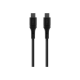 Fixed | Liquid Silicone Cable USB-C/USB-C, 2m, 60W | FIXDLS-CC2-BK