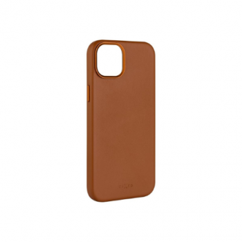 Fixed MagLeather | Back cover | Apple | iPhone 16 | Leather | Brown