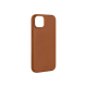 Fixed MagLeather | Back cover | Apple | iPhone 16 | Leather | Brown