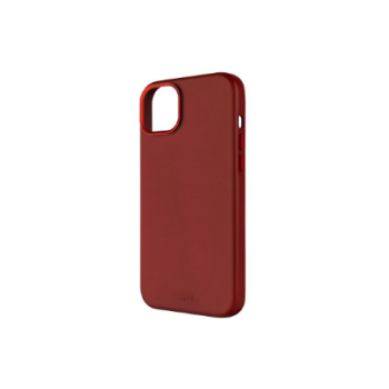 Fixed MagLeather | Back cover | Apple | iPhone 16 | Leather | Red