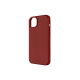 Fixed MagLeather | Back cover | Apple | iPhone 16 | Leather | Red
