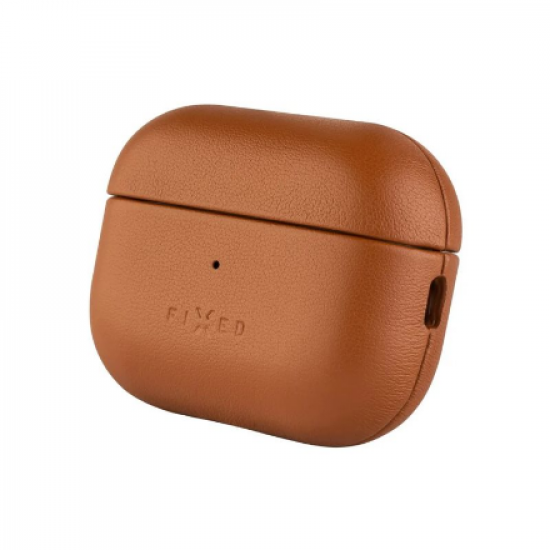 Fixed | Earbuds Case with MagSafe Support | Apple AirPods Pro 2/Pro 2 (USB-C) | Brown | Leather