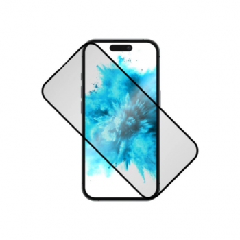 Fixed | Privacy Full Cover | Apple | iPhone 16 | Tempered Glass | Black | Screen Protector