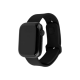 Fixed | Sporty Strap Set for Apple Watch 42/44/45mm | 170-235 mm | Black | Silicone