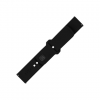 Fixed | Sporty Strap Set with Quick Release 22mm for smartwatch | 160-235 mm | Black | Silicone