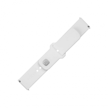 Fixed | Sporty Strap Set with Quick Release 22mm for smartwatch | 160-235 mm | White | Silicone