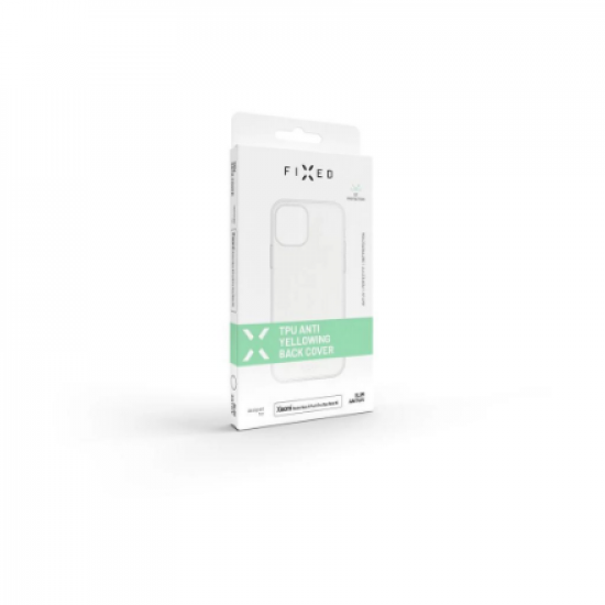 Fixed | Story AntiUV | Back Cover | Apple | iPhone 16e | Thermoplastic polyurethane (TPU) | Clear